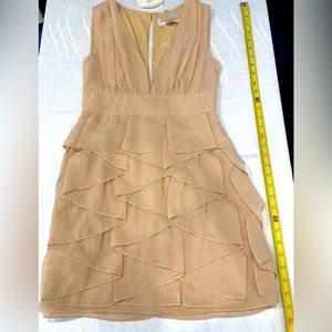 KeepSake the Label, low neck ruffled bottom dress. NEW!